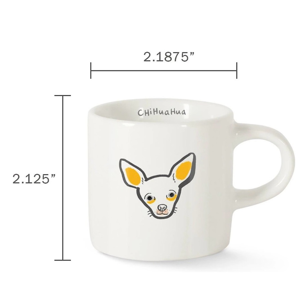 Fringe Studio Chihuahua Mini Mug - Picture 2 of 3